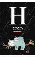 2020 Sloth Tribe Diary Planner