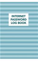 Internet Password Log Book