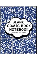 Blank Comic Book Notebook