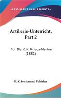 Artillerie-Unterricht, Part 2