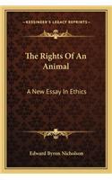 The Rights of an Animal