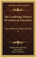 The Cambridge History Of American Literature