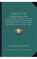 Annals Of Portsmouth