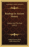 Readings In Ancient History: Greece And The East (1912)