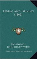 Riding And Driving (1863)