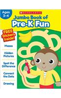 Jumbo Book of Pre-K Fun Workbook