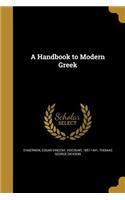 A Handbook to Modern Greek