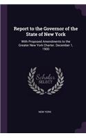 Report to the Governor of the State of New York