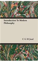 Introduction to Modern Philosophy