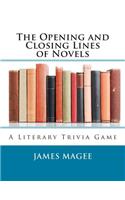 Opening and Closing Lines of Novels