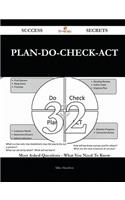 Plan-do-check-act 32 Success Secrets - 32 Most Asked Questions On Plan-do-check-act - What You Need To Know