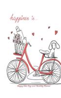 Happy Bike Dog 2016 Monthly Planner: (English)