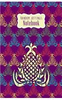 Random Jottings Notebook: Pineapple Pattern(Russ Billingtion Notebooks)