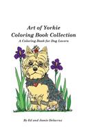 Art of Yorkie Coloring Book Collection