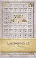 Game of Thrones: Valar Morghulis Hardcover Ruled Journal