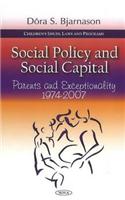 Social Policy & Social Capital