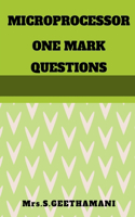 Microprocessor One Mark Questions