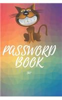 Password Book Cat