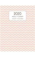 2020 Weekly Planner January to December