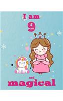 unicorn journal i am 9 and magical