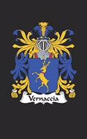 Vernaccia: Vernaccia Coat of Arms and Family Crest Notebook Journal (6 x 9 - 100 pages)