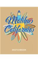 Malibu California Sketchbook