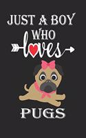 Just a Boy Who Loves Pugs