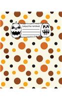 Abstract Halloween Pattern Volume 14 College Ruled Journal