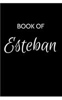 Esteban Journal: A Gratitude Journal Notebook for Men Boys Fathers and Sons with the name Esteban - Handsome Elegant Bold & Personalized - An Appreciation Gift - 120