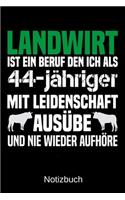 Landwirt ist ein Beruf den ich als 44-jähriger mit Leidenschaft ausübe und nie wieder aufhöre