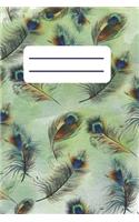 Peacock feathers