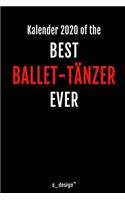Kalender 2020 für Ballet-Tänzer