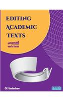 Editing Academic Texts: Verb Form