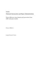 Finite Difference Time Domain Grid Generation from AMC Helicopter Models