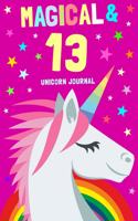 Magical & 13 Unicorn Journal