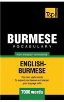 Burmese vocabulary for English speakers - 7000 words