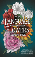 The Language of Flowers Coloring Book