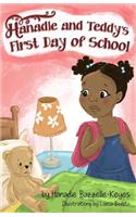 Hanadie and Teddy's First Day of School
