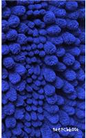 Fuzzball Sketchbook - Fierce Blue