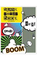 Blank Comic Book Notebook