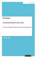 Curriculum Improvement Plan