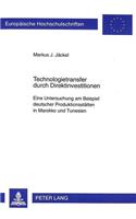 Technologietransfer durch Direktinvestitionen