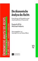 Die Oekonomische Analyse Des Rechts