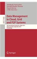 Data Mangement in Cloud, Grid and P2P Systems