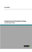 Strategic Renewal & The Speed of Change