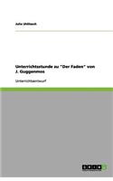 Unterrichtsstunde zu 