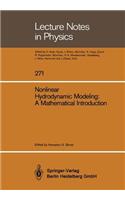 Nonlinear Hydrodynamic Modeling: A Mathematical Introduction