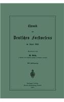 Chronik des Deutschen Forstwesens im Jahre 1886: XII. Jahrgang(German)