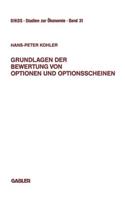 Grundlagen Der Bewertung Von Optionen Und Optionsscheinen