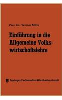 Einführung in Die Allgemeine Volkswirtschaftslehre